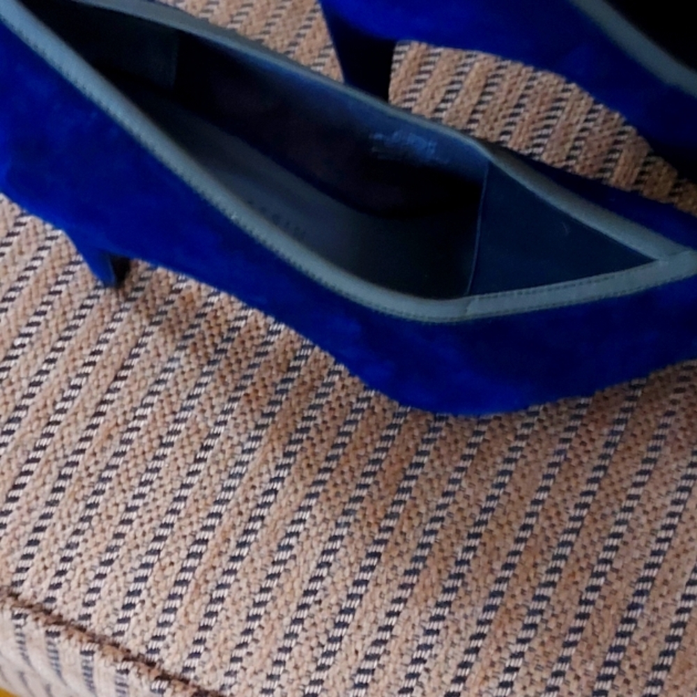 Suede shoes